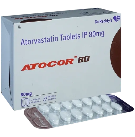 atocor 80mg tablet 14's